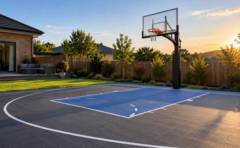 Backyard Basketball Court | Sizes, Surfaces & Design Ideas