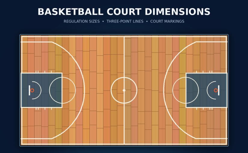 Basketball Court Dimensions | NBA, FIBA, NCAA & More