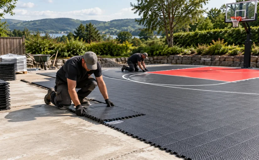 Basketball Court Installation | Process, Costs & Hiring an Installer